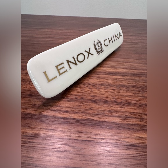 Lenox China Porcelain Display Sign - Picture 1 of 8